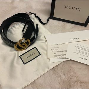 Authentic Gucci GG Marmont Belt